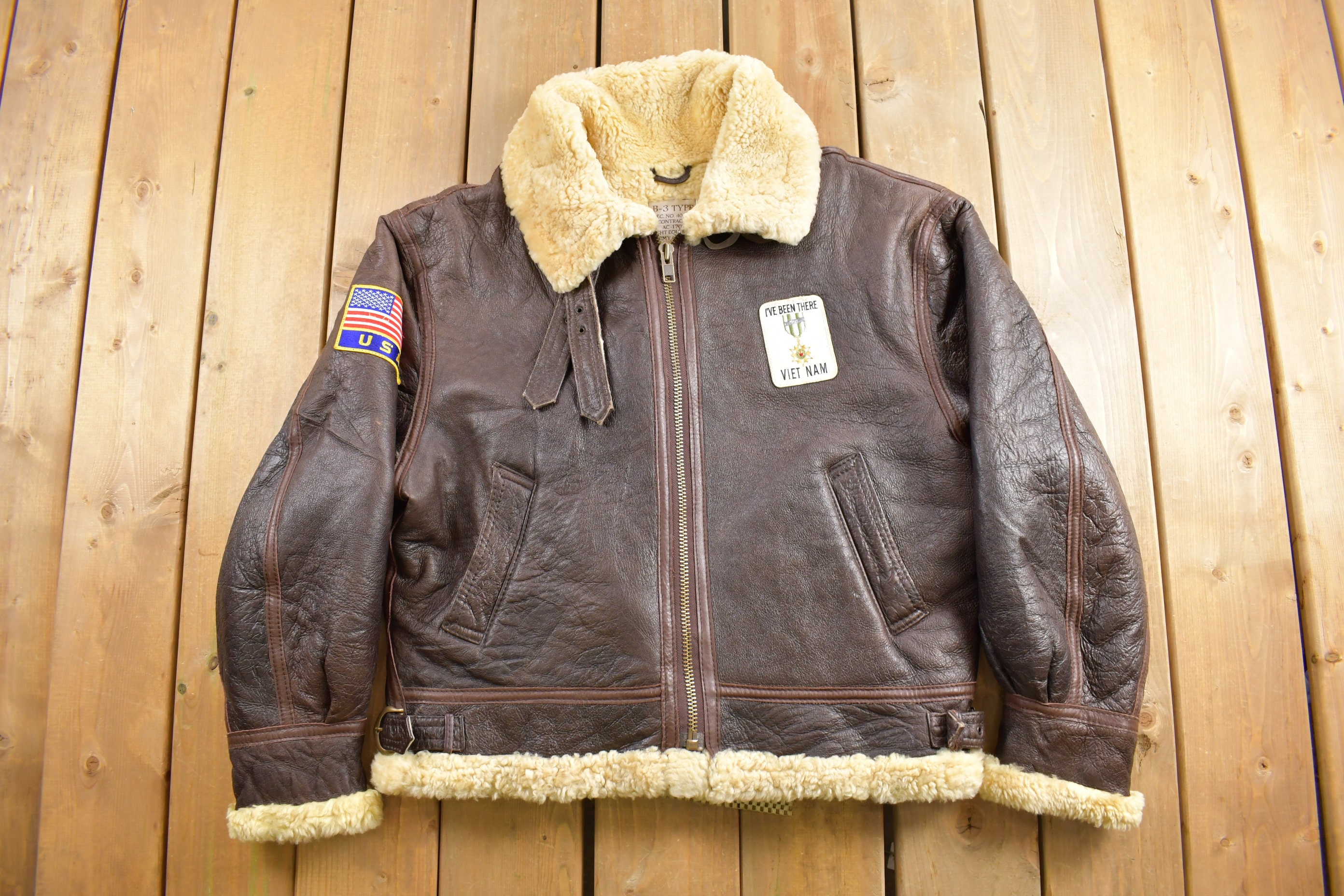 80s Northern Comfort Mouton Jacket