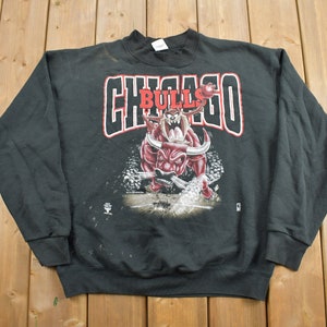 Vintage 1993 Tasmanian Devil Chicago Bulls Crewneck / NBA / 90s Crewneck / Vintage Sportswear / Athleisure / Taz / 90s Bulls / Made in USA