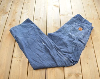 Vintage 1990s Carhartt Loose Fit Work Pants Size 36x34