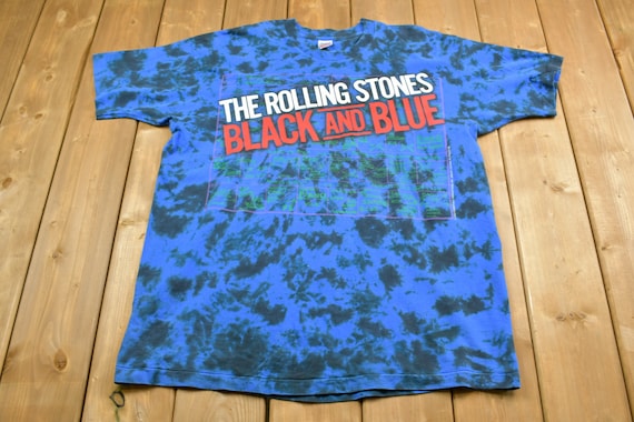 Vintage 1994 Rolling Stones Black And Blue Tour T-shirt / Band Tee