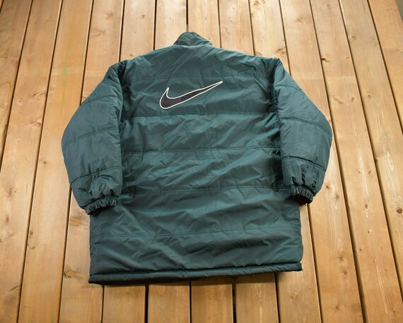 Vintage 1990s Nike Reversible Embroidered Swoosh … - image 5