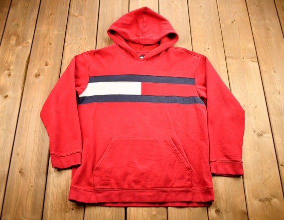Vintage 1990s Tommy Hilfiger Big Flag 