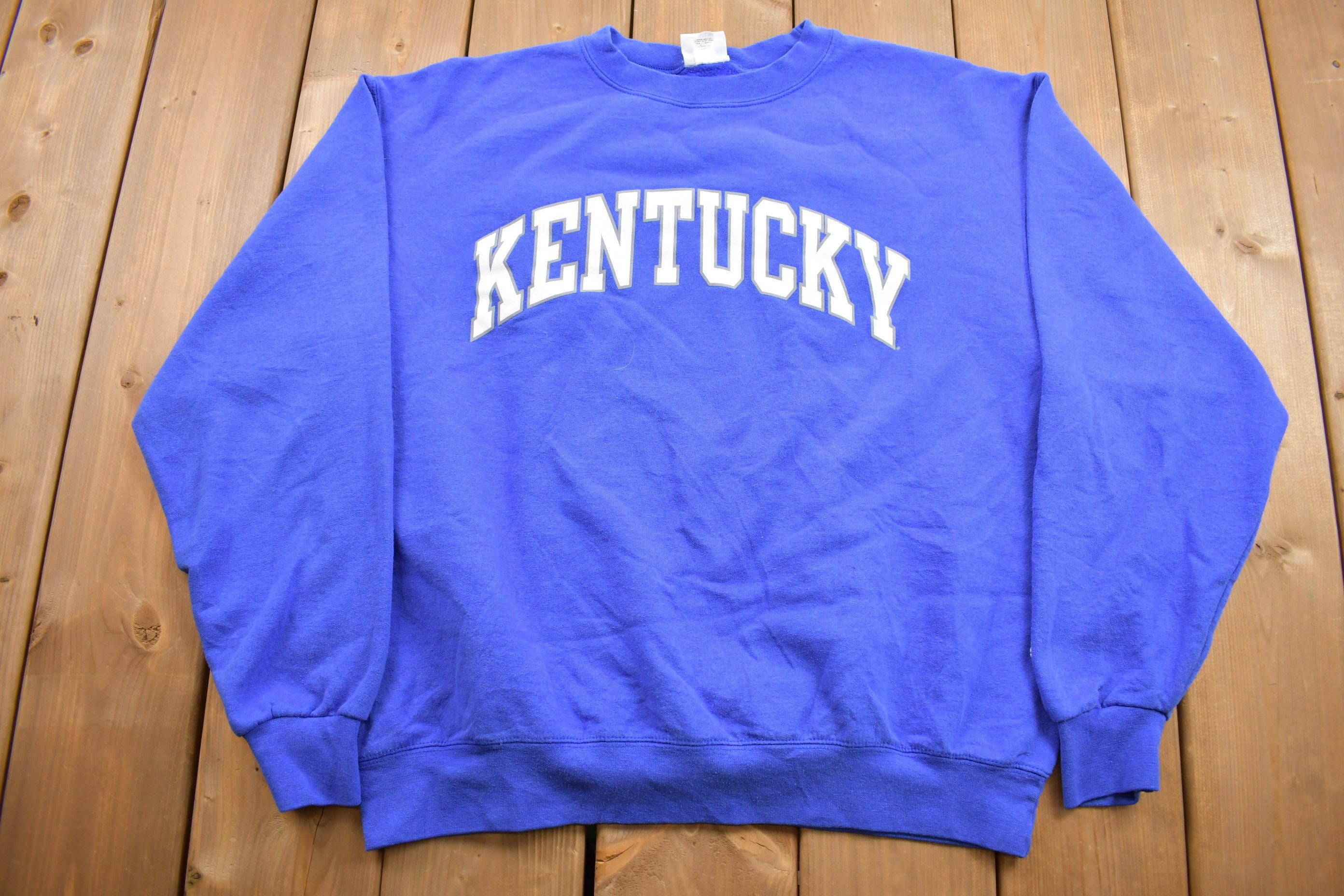Vintage 1990s Champion Kentucky Varsity Collegiate Crewneck Etsy