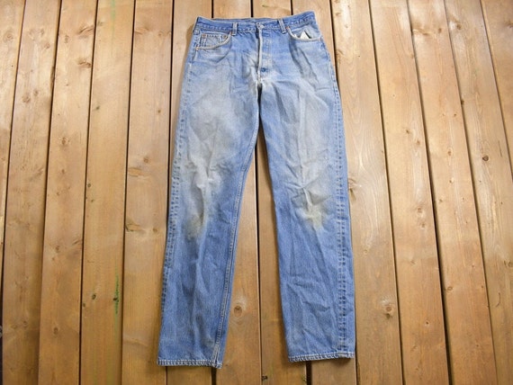 Vintage 1990s Levi's 550 Red Tab Denim Jeans Size… - image 2