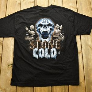 Vintage 1998  Stone Cold Wrestling T-Shirt / Graphic / Stone Cold Steve Austin Print / 80s / 90s / Streetwear Fashion / WWE /