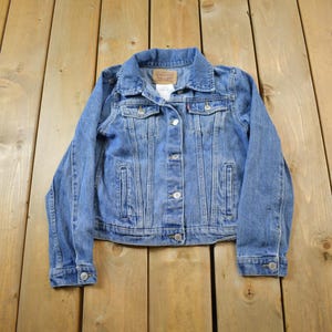 Vintage Y2K Levi&#39;s Type 3 Trucker Jacket - Kids Large