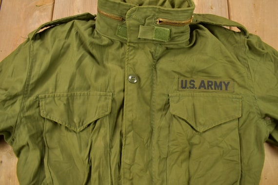 Vintage 1975 US Military Army Field Jacket / Mili… - image 3