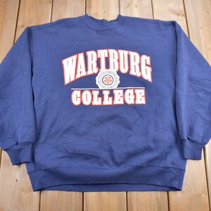 Vintage 1990s Wartburg College Collegiate Crewneck / Made In USA / Sportswear / Americana