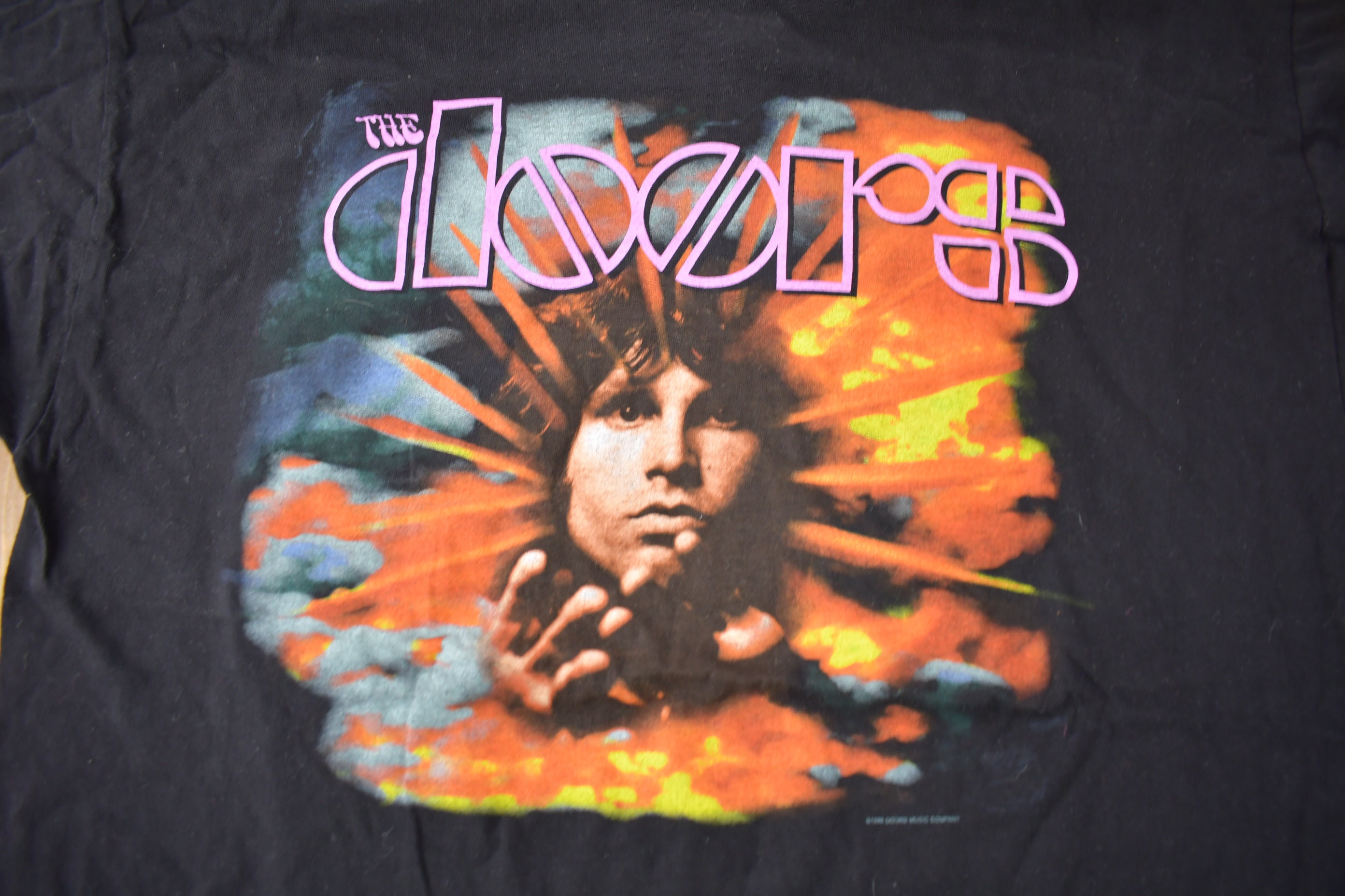 Vintage 1998 the Doors Jim Morrison Graphic Band T Shirt Made in