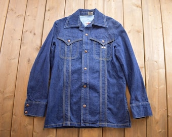 Vintage 1970s GWG Western Denim Jean Jacket Deadstock / Vintage Denim / Streetwear / Made in Canada / Fall Jacket / 70s denim