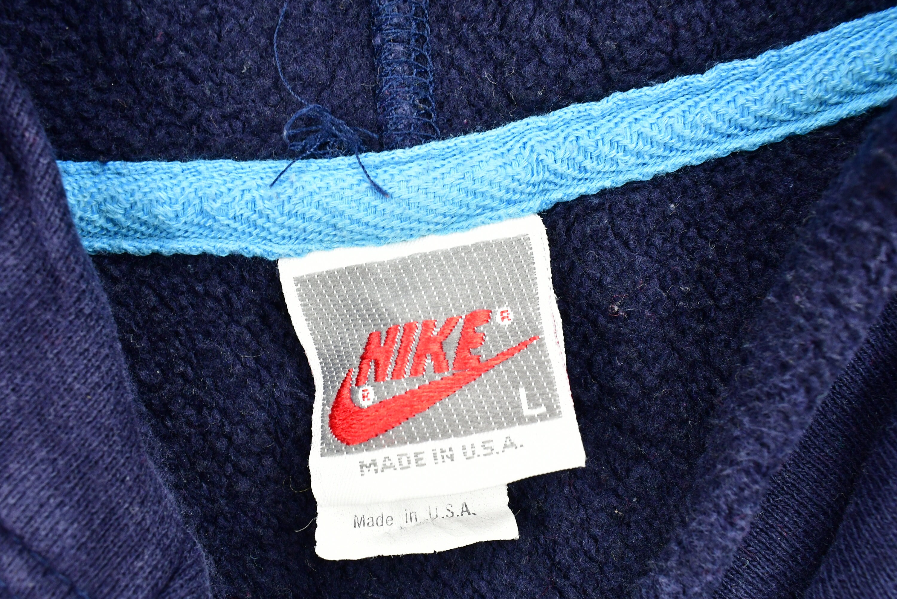 Vintage 1980's / 1990's Nike Embroidered Spellout Hoodie