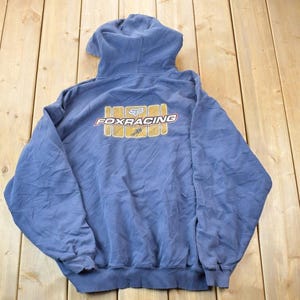 90s 00s vintage FOX RACING ジップアップパーカー Vintage Fox Racing Hoodie - Etsy Canada