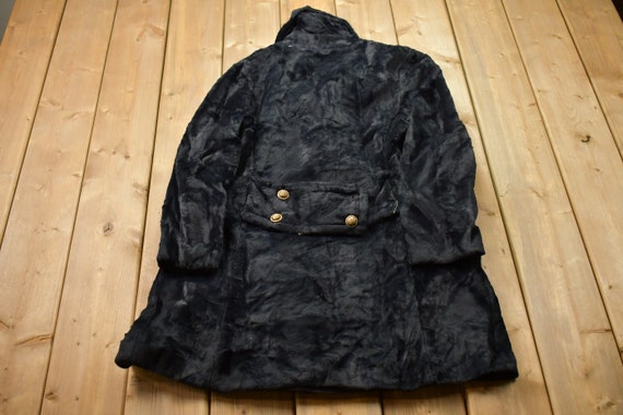 Vintage 1990s Fur Coat / Winter Outerwear / Stree… - image 2