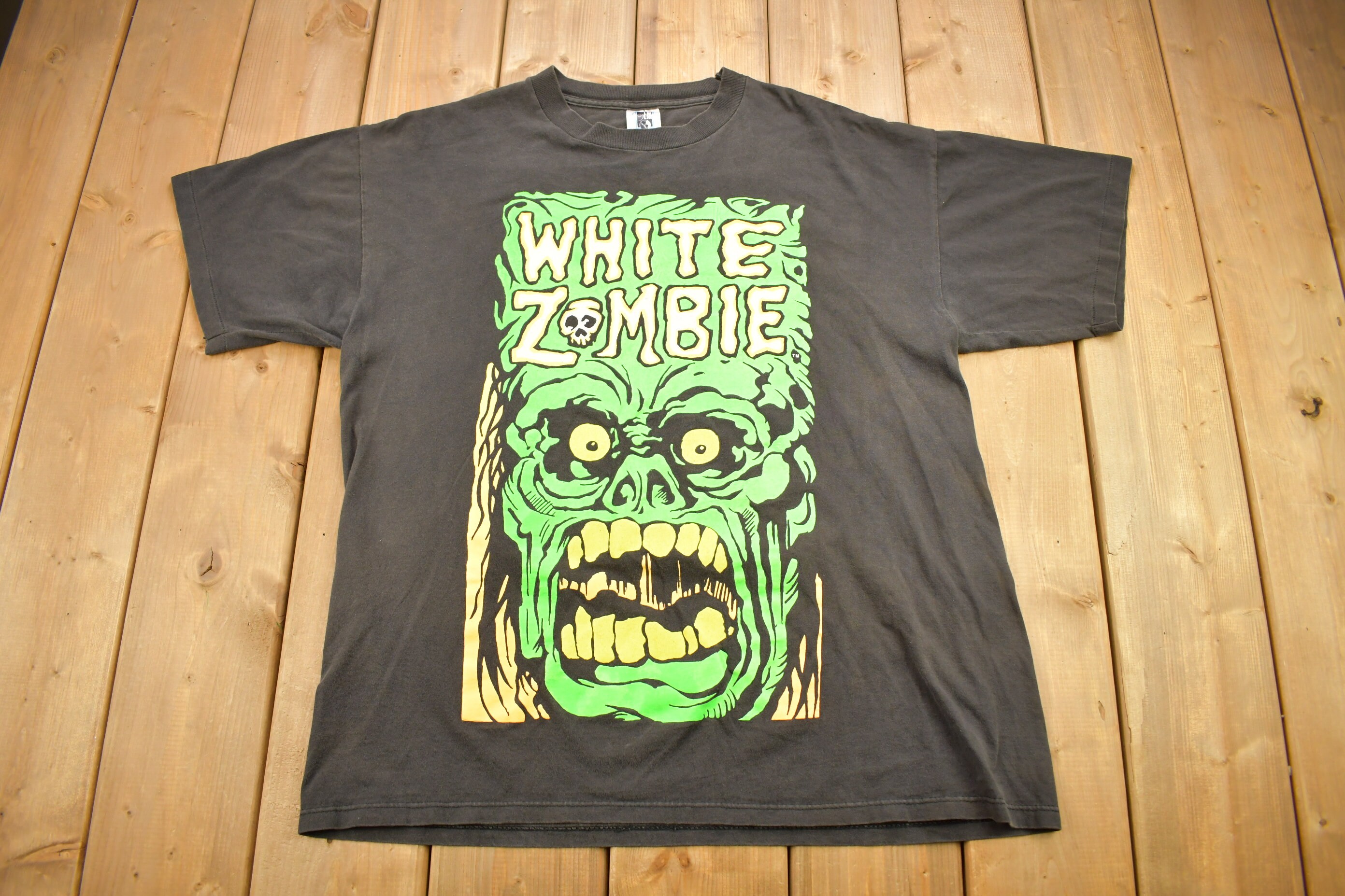 WHITE ZOMBIE 1993年ツアー ヴィンテージTシャツ L Vintage 1993 White Zombie World Tour Band T-shirt / Single