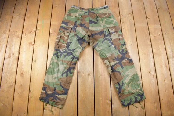 Vintage 2001 US Army Military Camouflage Cargo Pa… - image 2