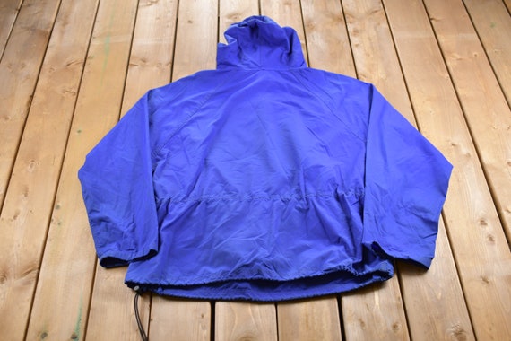 Vintage 1990s LL Bean Windbreaker Jacket / Team Logo / Athletic Spring Summer Sportswear / Streetwear / Athleisure / LL Bean Jacket View 2