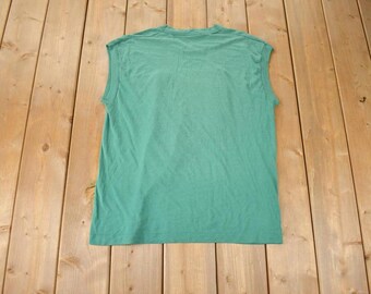 Vintage 1990s Blank Fruit Of The Loom Tank Top Made In USA