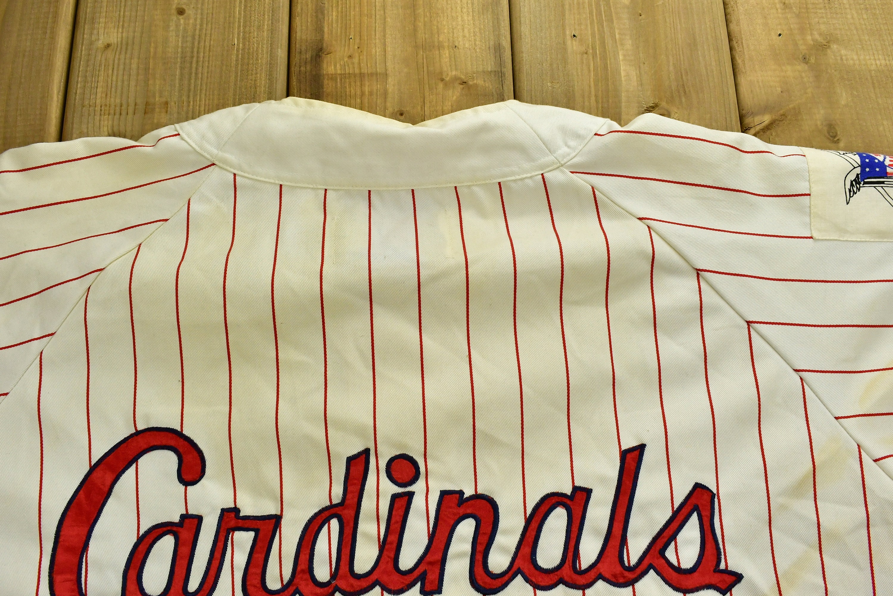 Vintage St Louis Cardinals Baseball T-Shirt Size Large Red 1987 80s ML –  Throwback Vault
