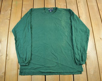 80s 90s Eddie Bauer Mens XL Thermolene Thermal Knit Long Sleeve T