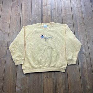 Vintage 1990s Eeyore Winnie The Pooh Embroidered Crewneck / Vintage Sweatshirt / Vintage Disney / Vintage Cartoons