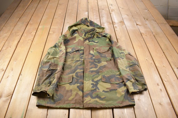 Vintage 1990s US Military Woodland Camouflage Col… - image 1