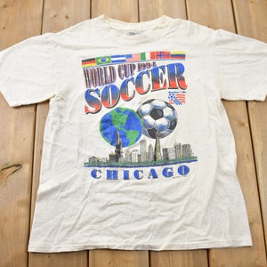 Vintage 1994 World Cup USA Soccer Chicago Graphic T-shirt
