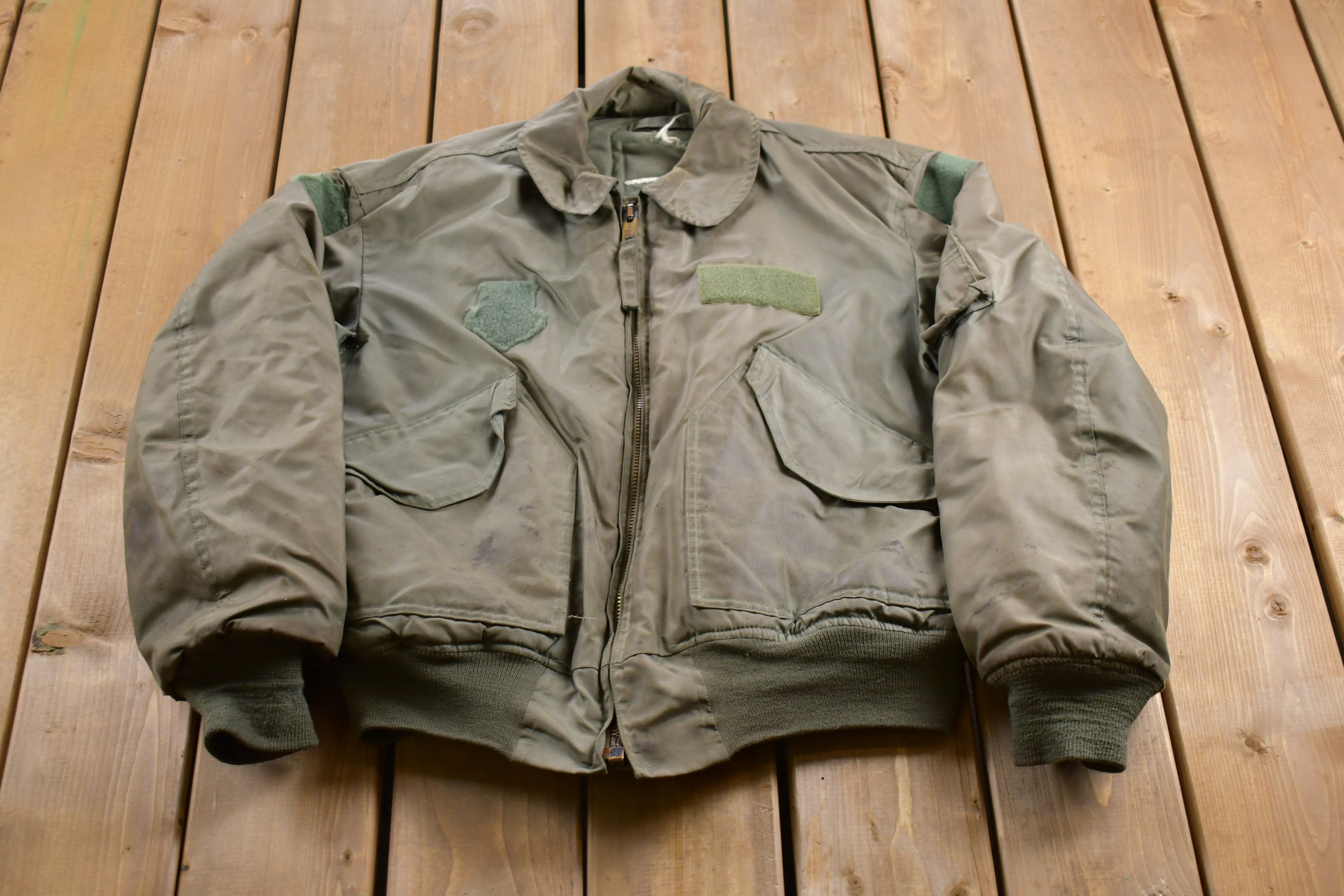 Vintage 1960s Military Bomber Jacket / Button up Jacket / US Vintage 1960s Military Bomber Jacket / Button up Jacket / US