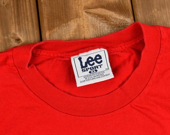 Vintage Lee Sport Detroit Red Wings Crewneck Sweatshirt Mens XL Pullover  NHL 90s