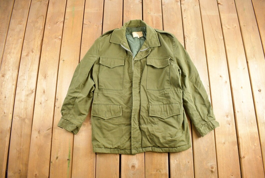 Vintage 1960's M68 Military Jacket / Button up Jacket / US Vintage 1960's M68 Military Jacket / Button up Jacket / US