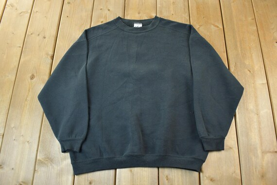 Vintage 1990s Chic Basic Essentials Crewneck Swea… - image 1