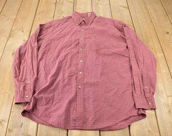 ヴィンテージ LL Bean オーバーサイズ ストライプ オックスフォード