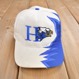 Vintage 1990s H Eagles Shatter StrapBack Hat / OSFA / Vintage Hat / Embroidered / Collegiate
