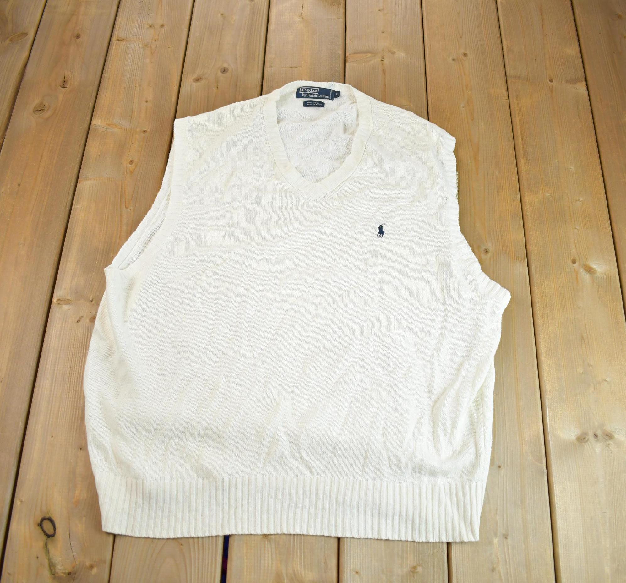 トップス 90s Polo Ralph Lauren Oild Cotton Vest S s-l400.jpg
