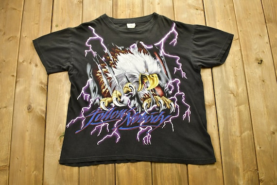 Vintage 90's American Thunder Follow Nobody Graphic Vintage 90's American Thunder Follow Nobody Graphic