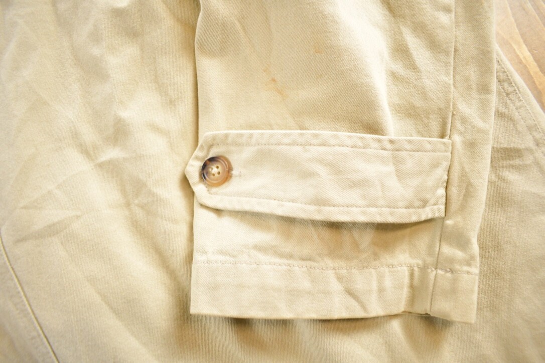 Vintage 1990s Denim&co Loop Button up Rain Jacket / Snap Button ...