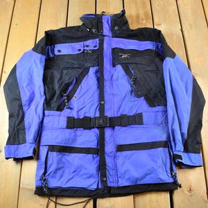 Vintage 1990s Boulder Lite Gear Solar Lock Ski Jacket / Winter / Streetwear / 90s Ski Jacket / Outdoorsman