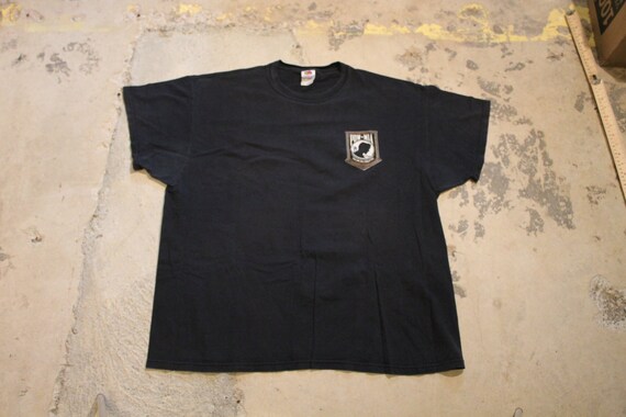 Vintage T-Shirt / POW MIA Graphic / Military / Arm