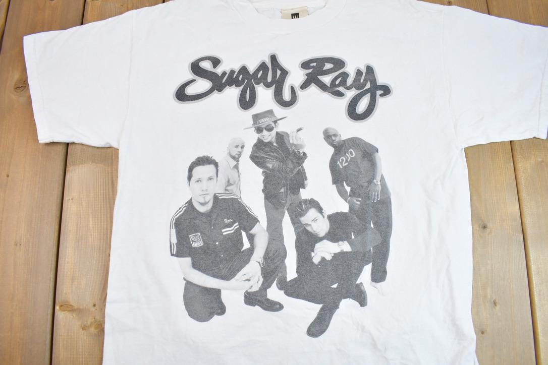 Vintage 1999 Sugar Ray Graphic Band Tee / Winterland / Vintage