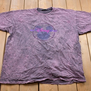 Vintage 1990s Disney Originals Embroidered Graphic T-Shirt / Graphic / 80s / 90s / Streetwear / Retro Style / Tie-Dye Graphic