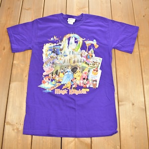 ヴィンテージ 1990年代 ウォルト・ディズニー・ワールド マジック・キングダム カートゥーン プロモ Tシャツ / 90年代 グラフィック Tシャツ / ヴィンテージ ミッキーマウス / 90年代 ディズニー Tシャツ