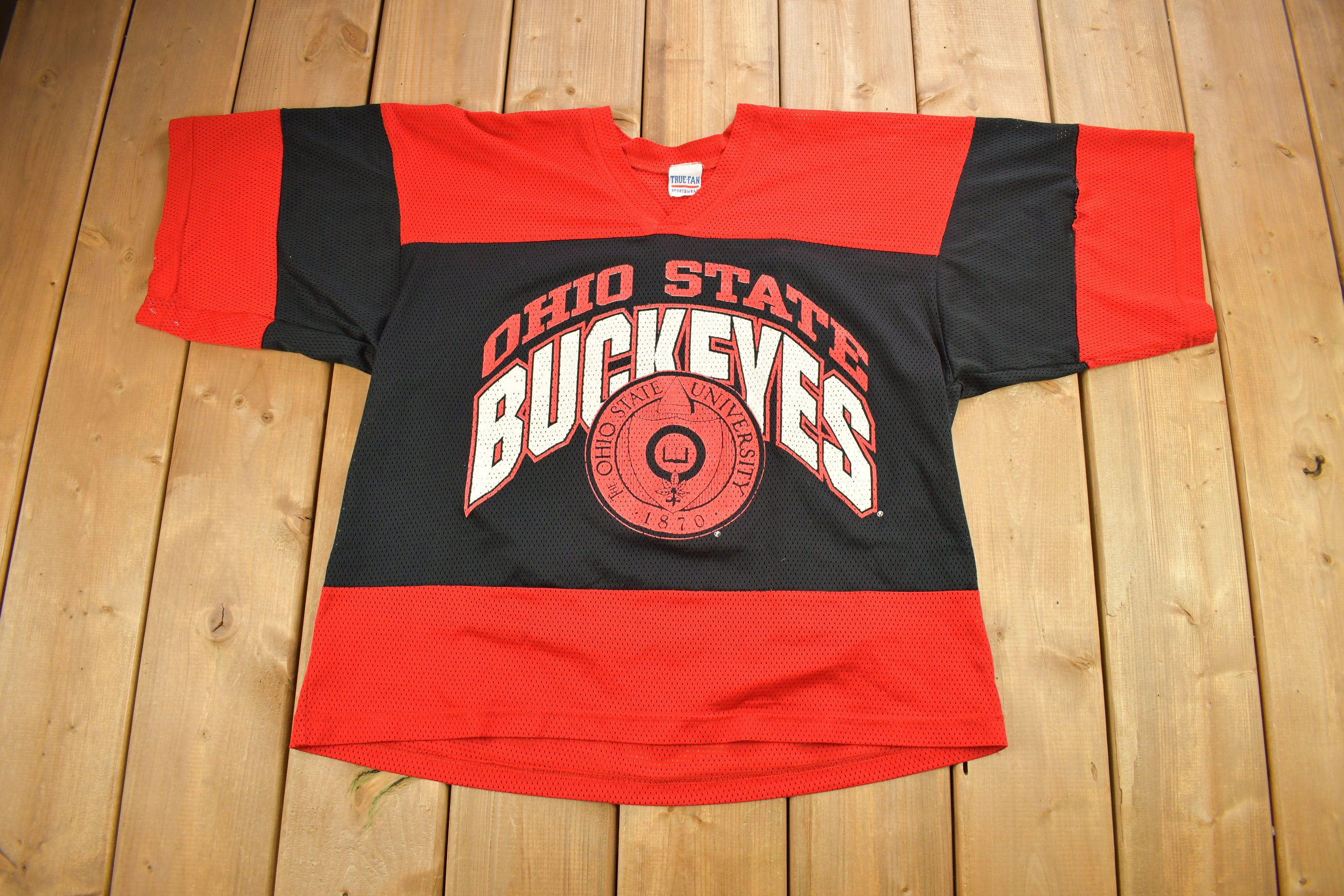 Ohio State Buckeyes Hockey Jersey Mens XL Scarlet Starter Red
