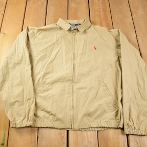 Vintage 1980s Polo Ralph Lauren Harrington Windbreaker / Vintage Polo / Streetwear / Small Pony / 90s Ralph Lauren
