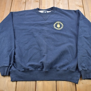 Vintage 1990s Northwestern University Collegiate Champion Crewneck / Embroidered / NCAA Sweatshirt / Sportswear