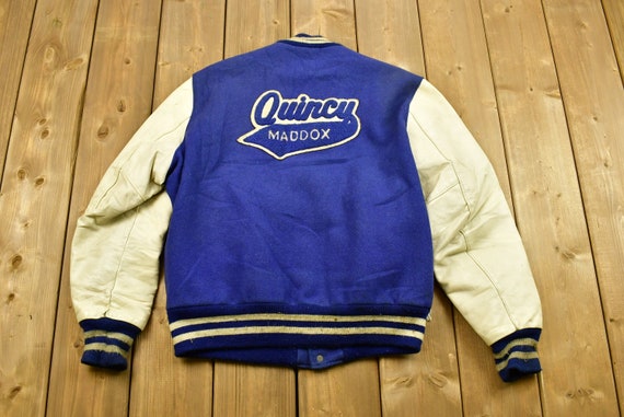 Vintage 80s / 90s / Quincy Maddox Leather Delong … - image 1