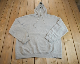 Vintage Y2K Nike Embroidered Mini Middle Swoosh Hoodie