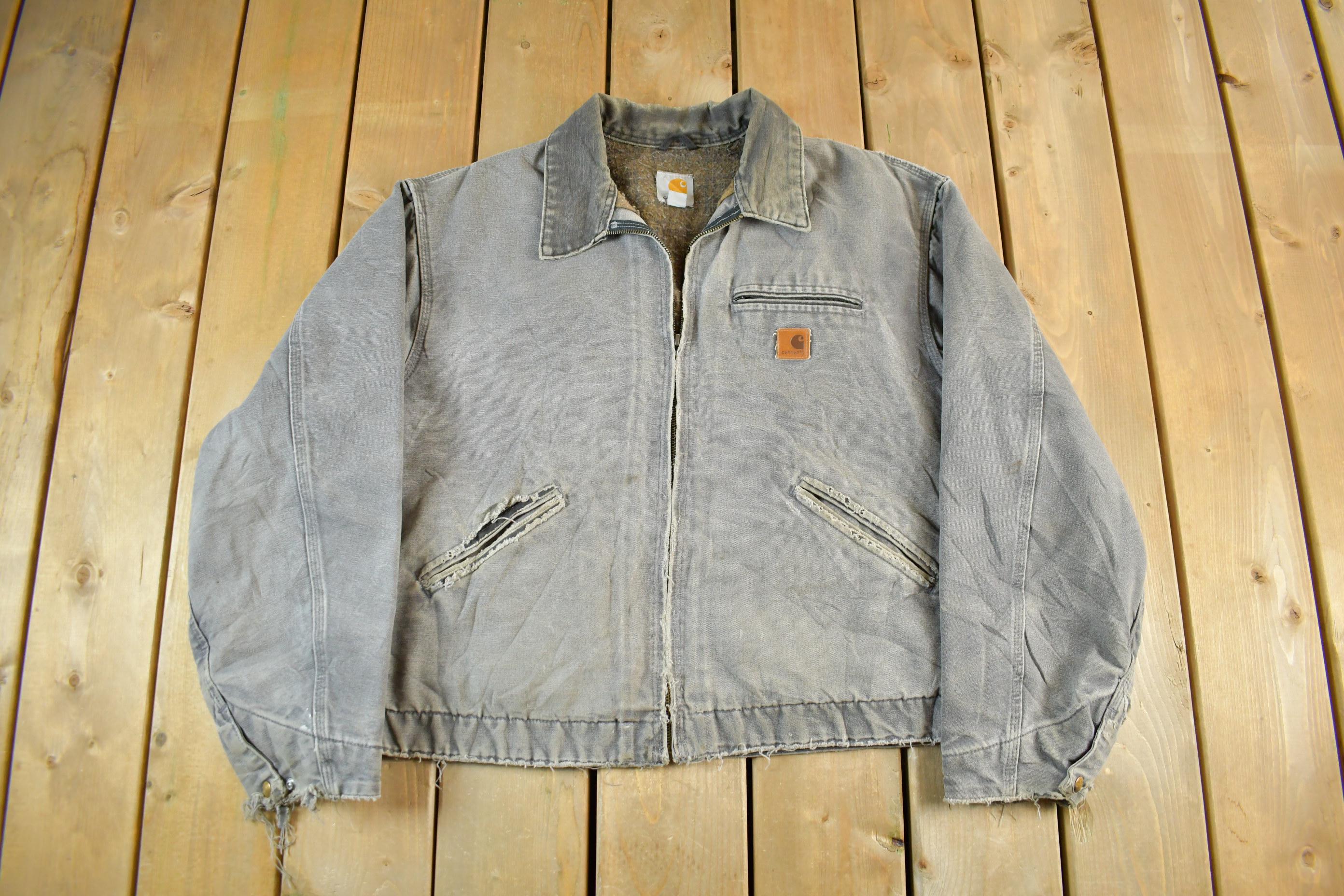 Carhartt Jacket J97 Grey - Etsy