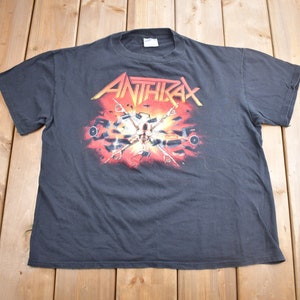 Vintage 1991 Anthrax Killer B Tour Band T-shirt / Single Stitch / Made in USA / 90s T-shirt / Music Promo / Premium Vintage