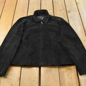 90s Leather Jacket - Etsy Canada