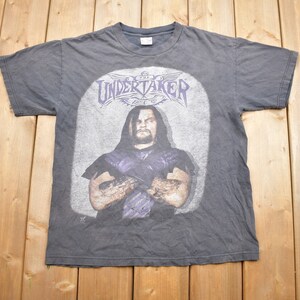 Vintage 1990s The Undertaker Graphic Wrestling T-Shirt / Vintage Wrestling Tee / Undertaker T Shirt / Size L