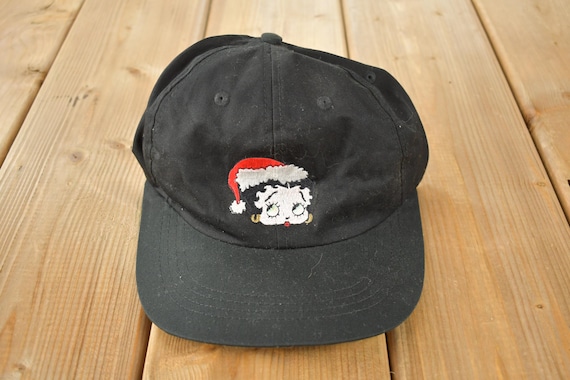Vintage 1990s Betty Boop Christmas Theme Snap Back Hat  display picture 3